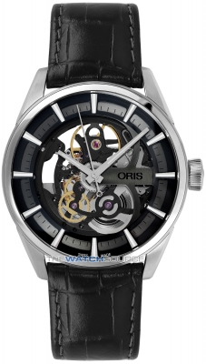 Buy this new Oris Artix Skeleton 01 734 7714 4054-07 5 19 81FC mens watch for the discount price of £1,683.00. UK Retailer.